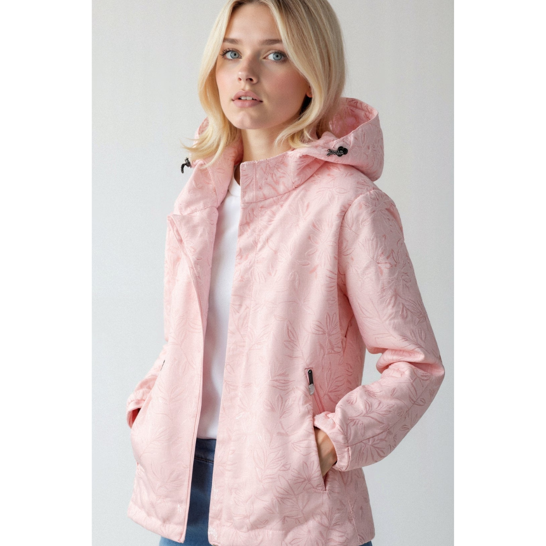 Drune | Damen Windjacke mit Kapuze und Durchgehendem Reißverschluss