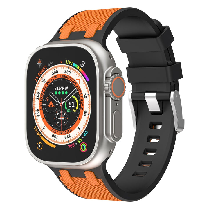 Drune | Doppelte Farblich Passende Silikonband Für Apple Watch