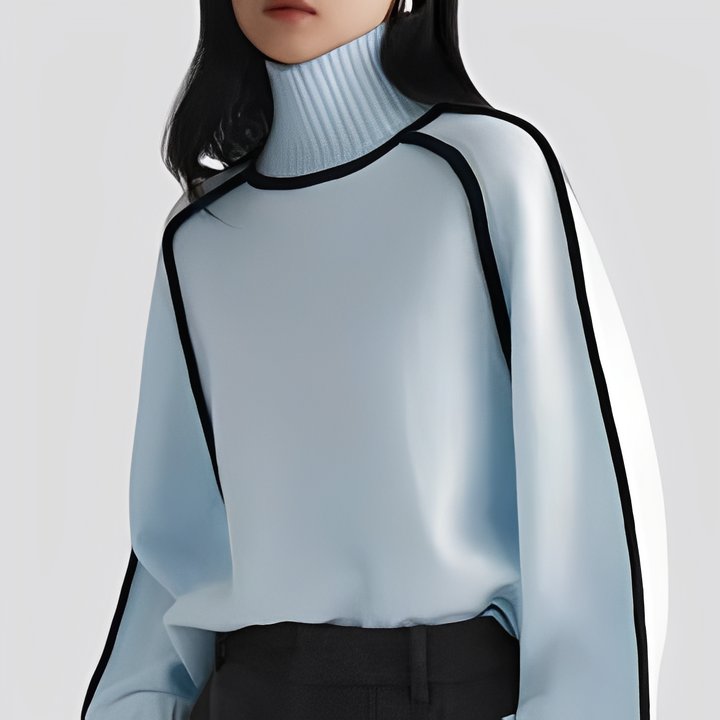 Drune | Eleganter, entspannter Damen-Rollkragenpullover
