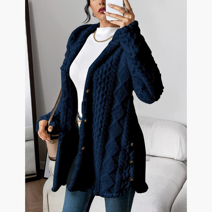 Drune | Gemütlicher Hoodie mit Teddy-Pullover für Damen