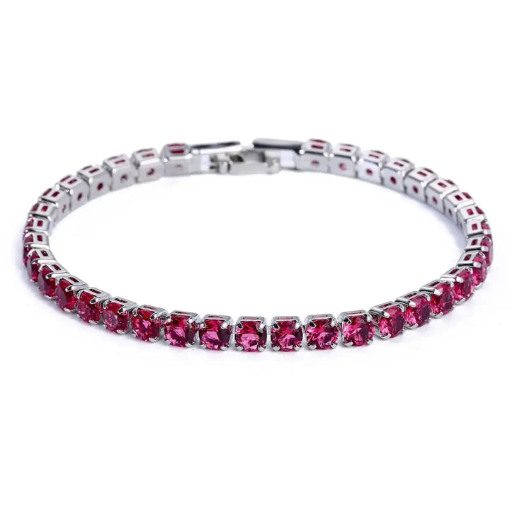 Drune | Kubische Zirkonia Tennisarmband Für Damen Und Herren