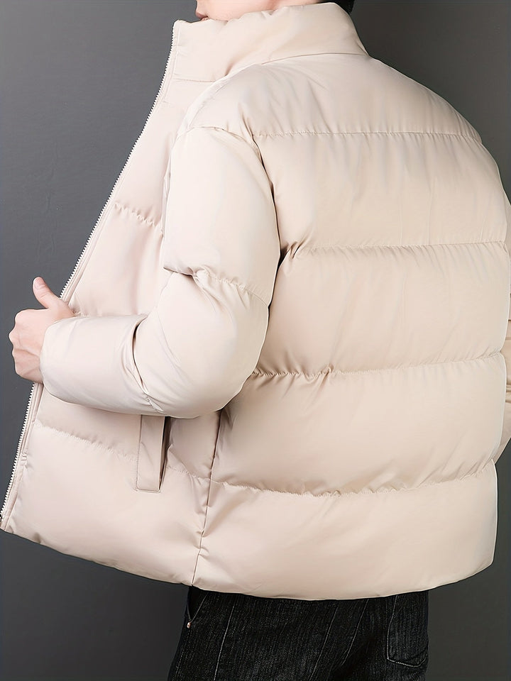 Drune |  Winter Steppjacke mit Reißverschluss - Gefütterte Winddichte Pufferjacke für kalte Tage