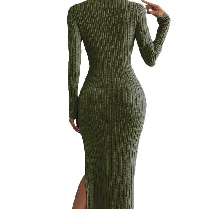 Drune | Gestricktes langes Kleid für Frauen