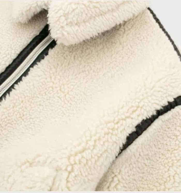 Drune | Damen Oversized Fleece Zip Jacke
