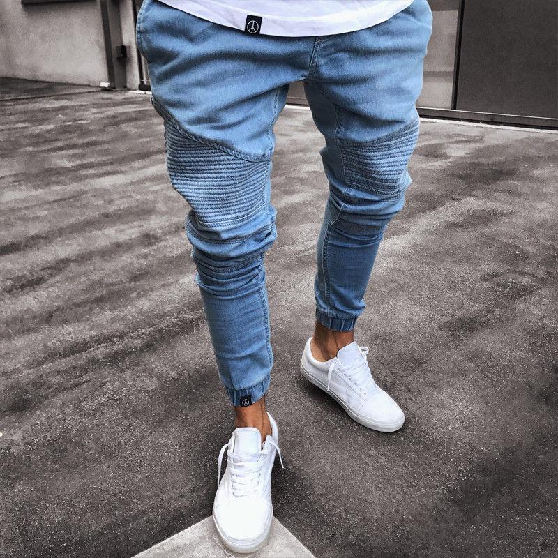 Drune | Baggy Stretch-Jeans Herren