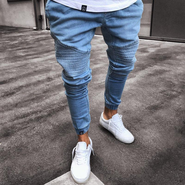 Drune | Baggy Stretch-Jeans Herren