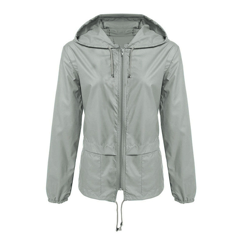 Drune | Leichte wasserdichte Jacke mit Kapuze