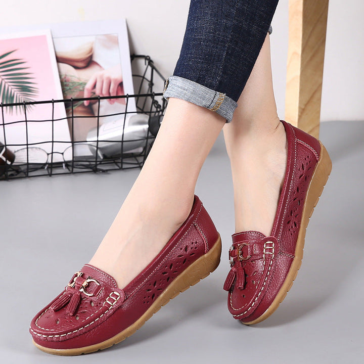 Drune | Bequeme Neue Weibliche Erbsen Slipper