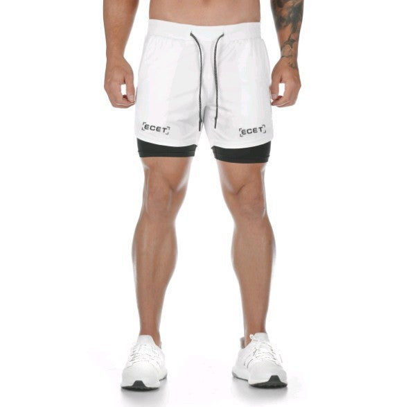 Drune | Schnelltrocknende Doppelschicht Fitnesshose Für Herren