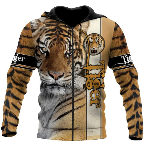 Drune | Stylischer Tigerpullover