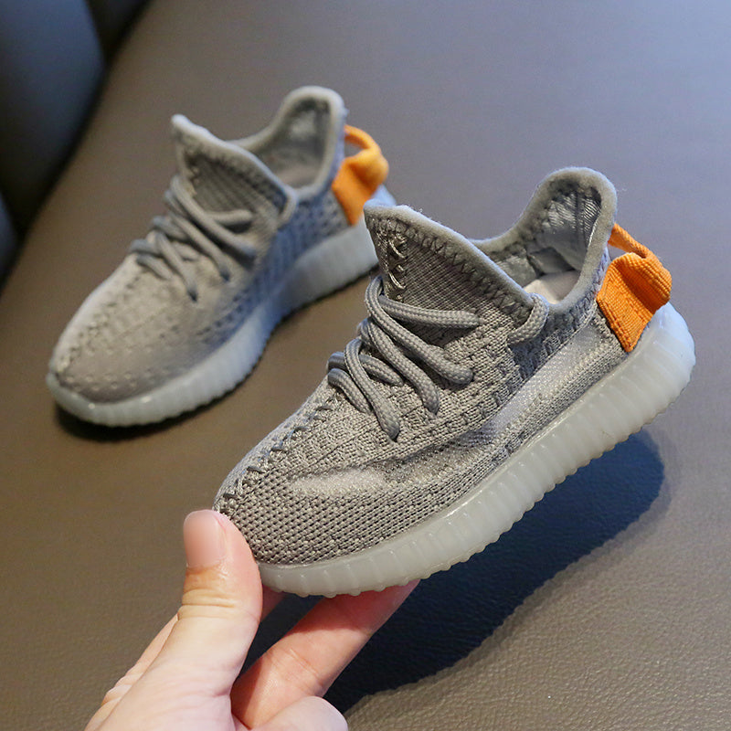 Drune-Baby-Coconut-Turnschuhe: Atmungsaktive Netzschuhe