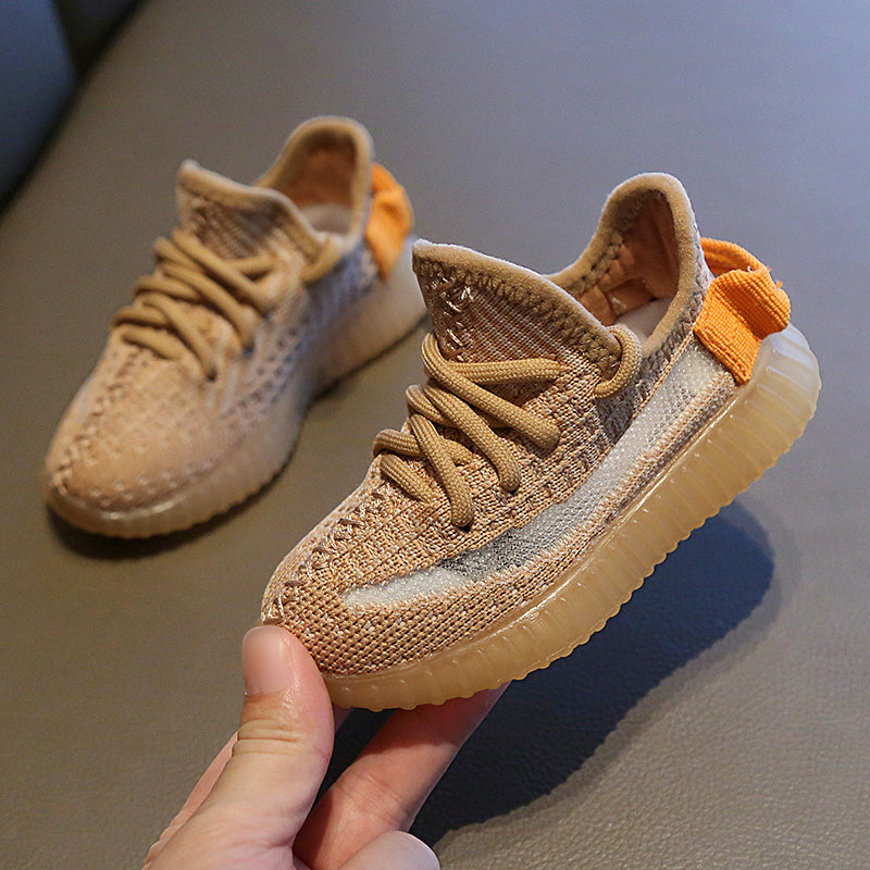 Drune-Baby-Coconut-Turnschuhe: Atmungsaktive Netzschuhe