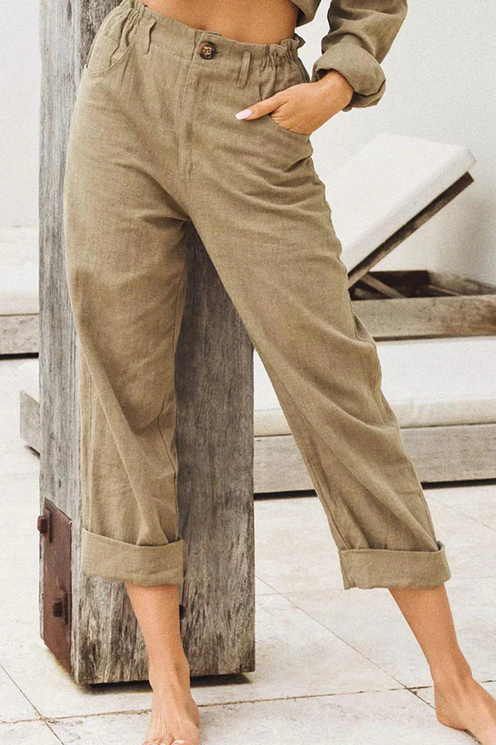 Drune | Lässige & Stilvolle Leinenhose