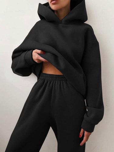 Drune | teil Jogginganzug - Oversized Tracksuit mit Kapuze und Sweatpants