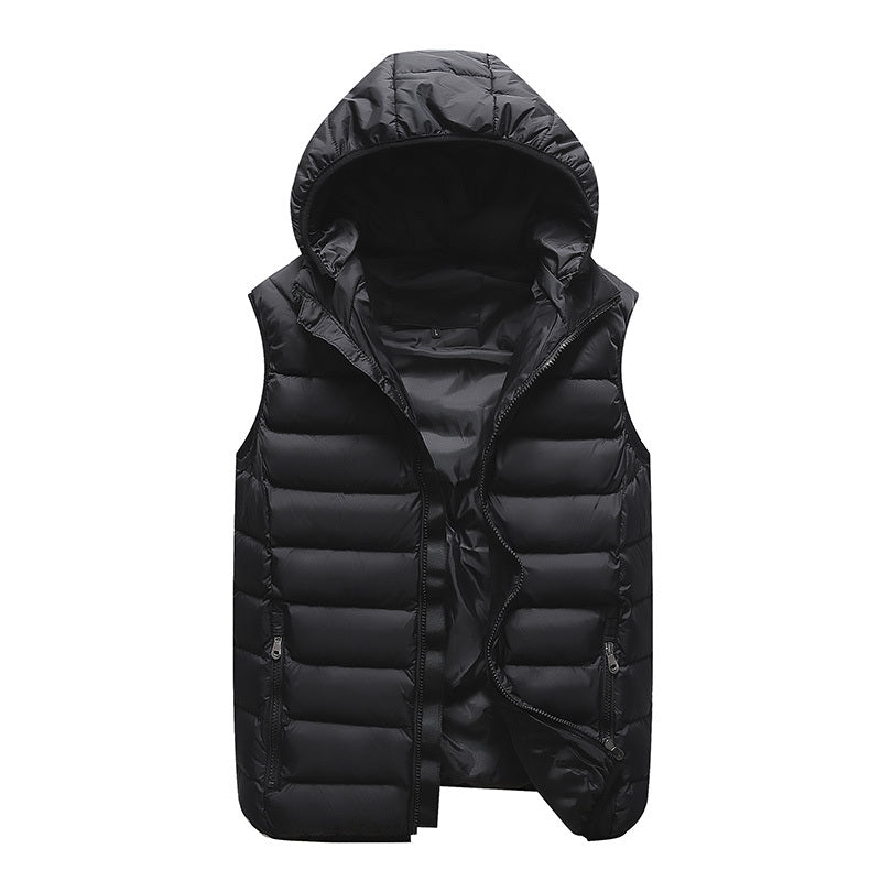Drune | Bodywarmer mit abnehmbarer Kapuze