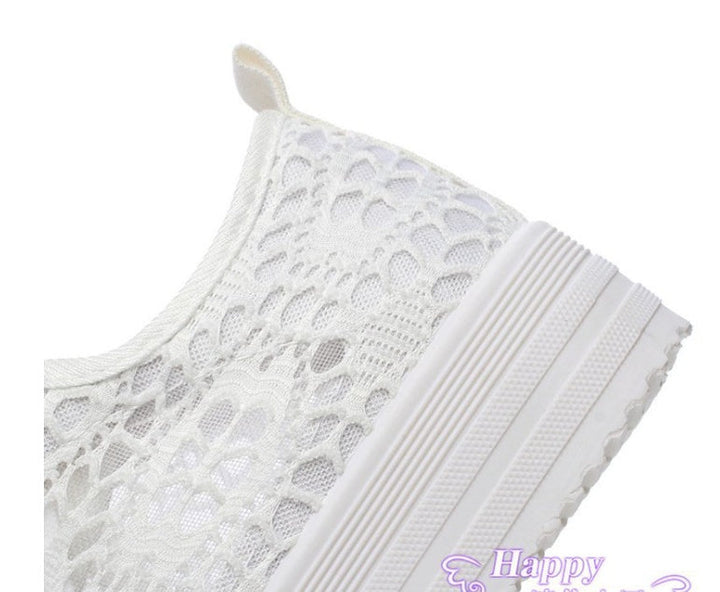 Drune | Damen Canvas Schuhe Look