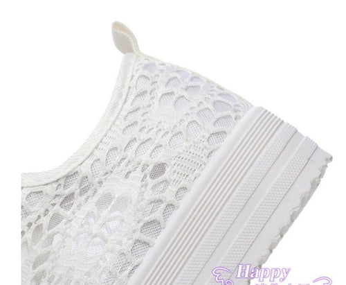 Drune | Damen Canvas Schuhe Look