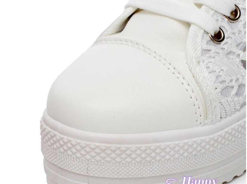 Drune | Damen Canvas Schuhe Look