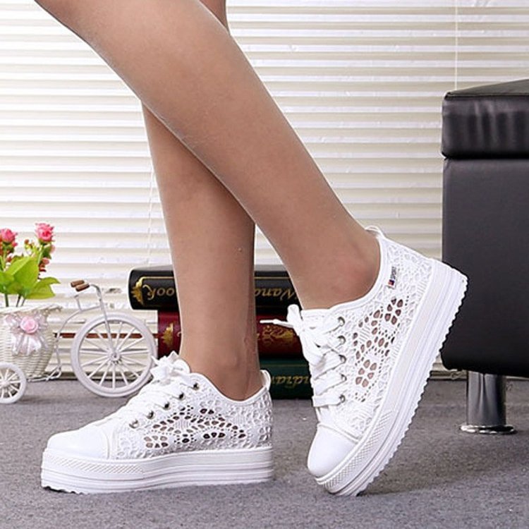 Drune | Damen Canvas Schuhe Look
