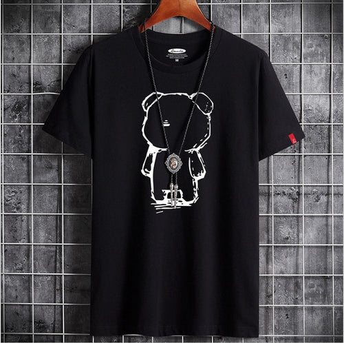 Drune | Lustiges Anime Bären T-Shirt Für Herren