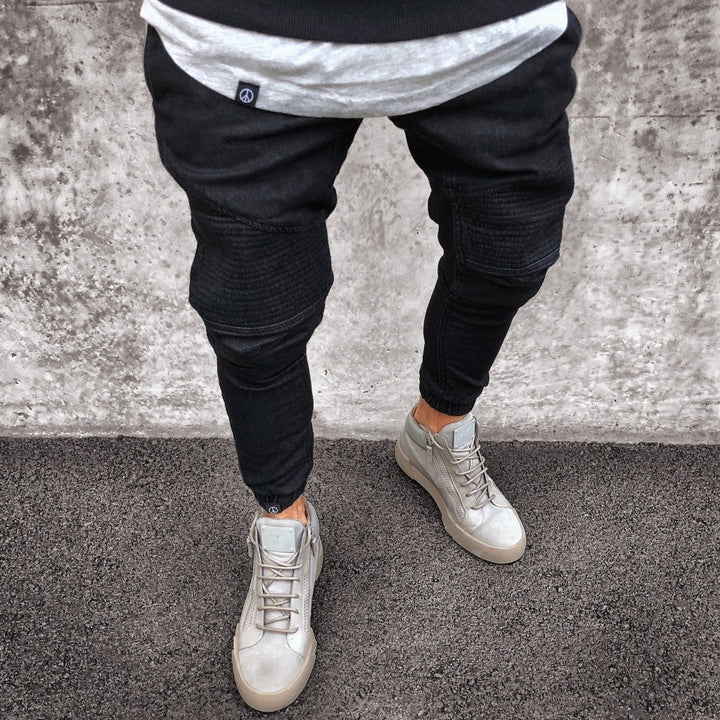 Drune | Baggy Stretch-Jeans Herren