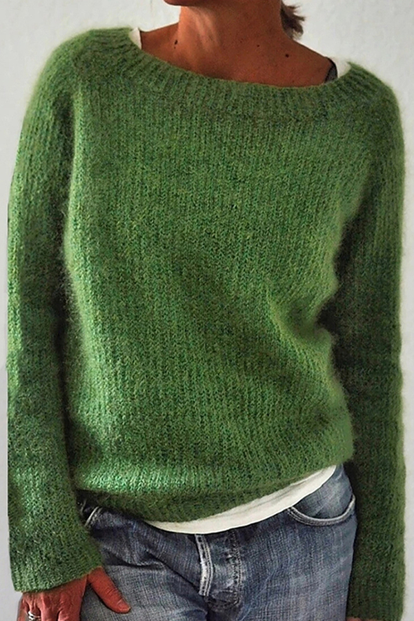 Drune | Gerippter Pullover aus Weichem Mohair