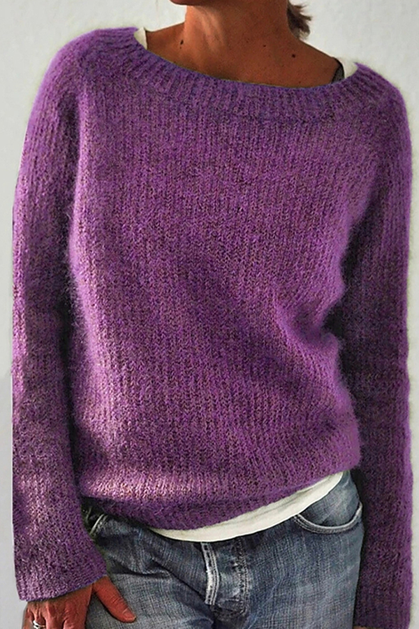 Drune | Gerippter Pullover aus Weichem Mohair