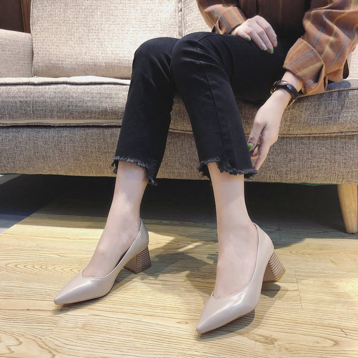 Damen Elegante und komfortable Pumps mit stabilen Blockabsätzen Drune