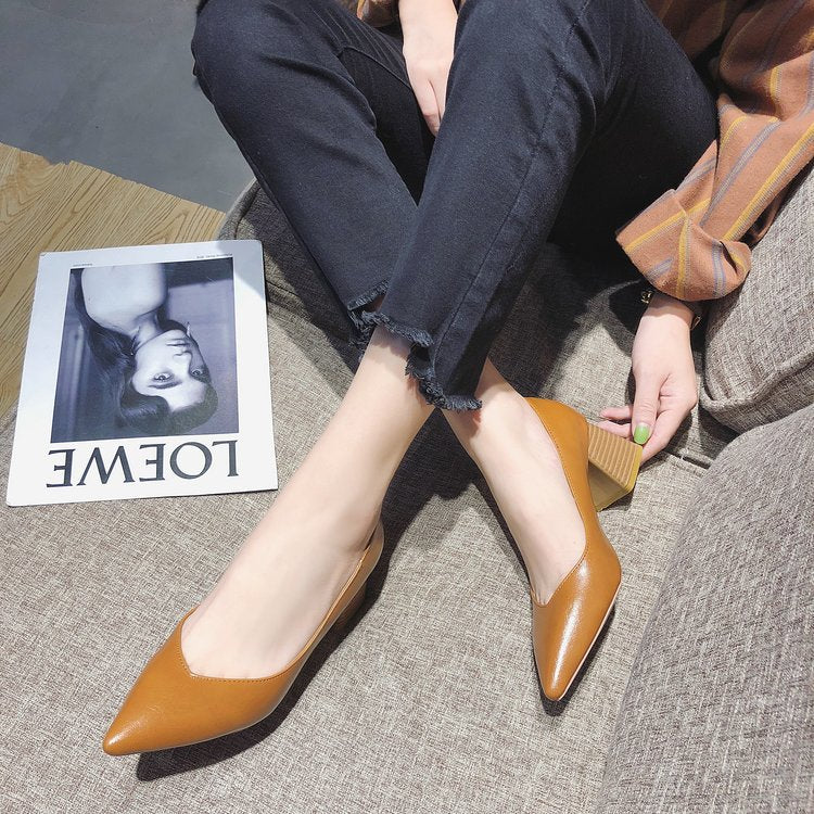 Damen Elegante und komfortable Pumps mit stabilen Blockabsätzen Drune