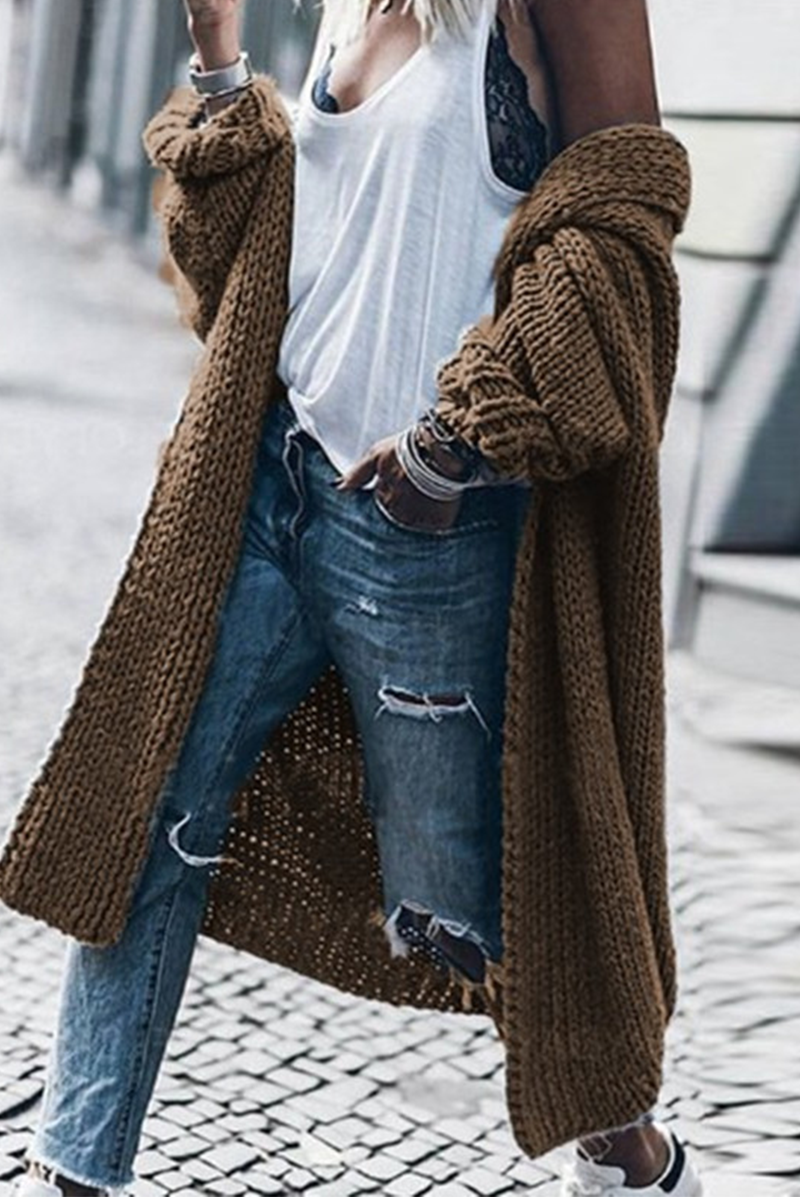 Drune | Lässige und bequeme Winter-Strickjacke