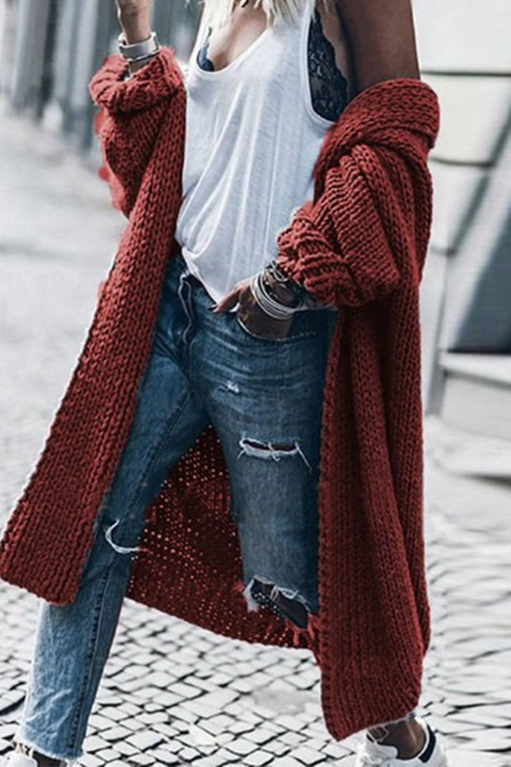 Drune | Lässige und bequeme Winter-Strickjacke