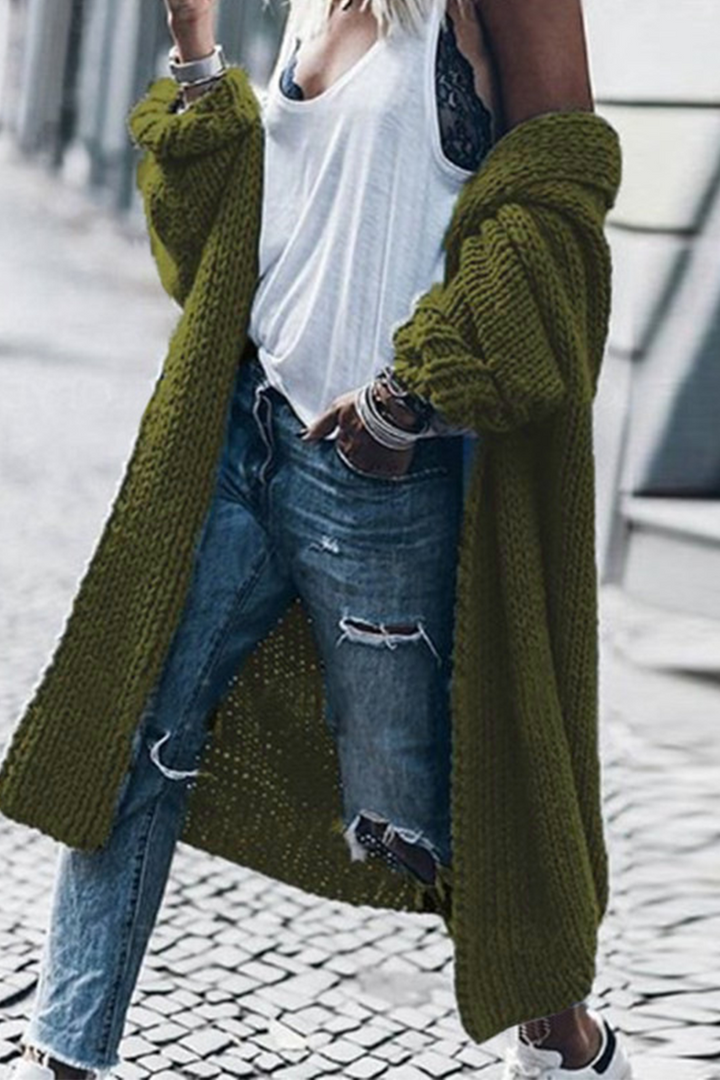 Drune | Klassische und elegante Strickjacke für den Winter