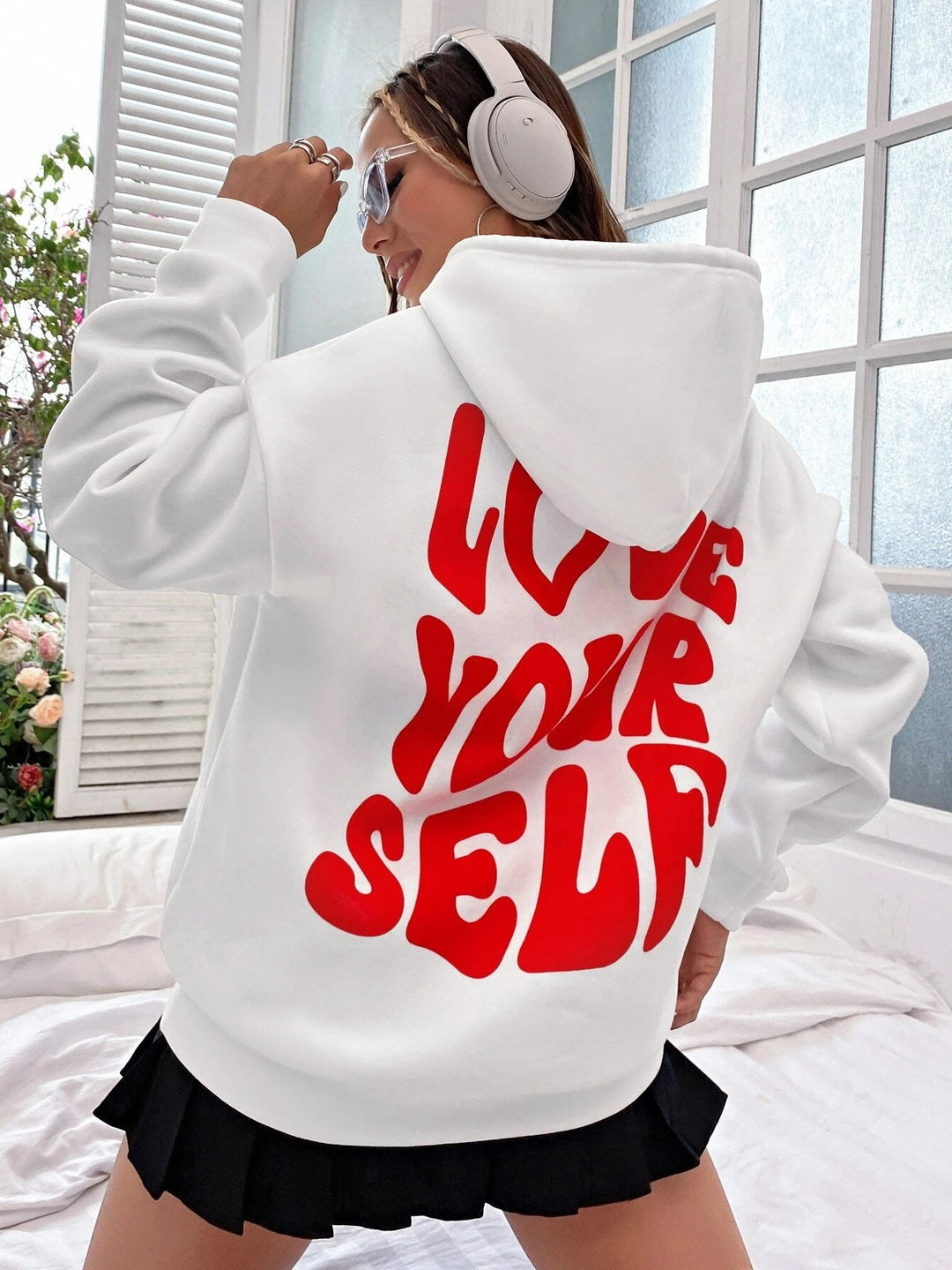 Drune | Lässiger Oversize Hoodie Mit "Love