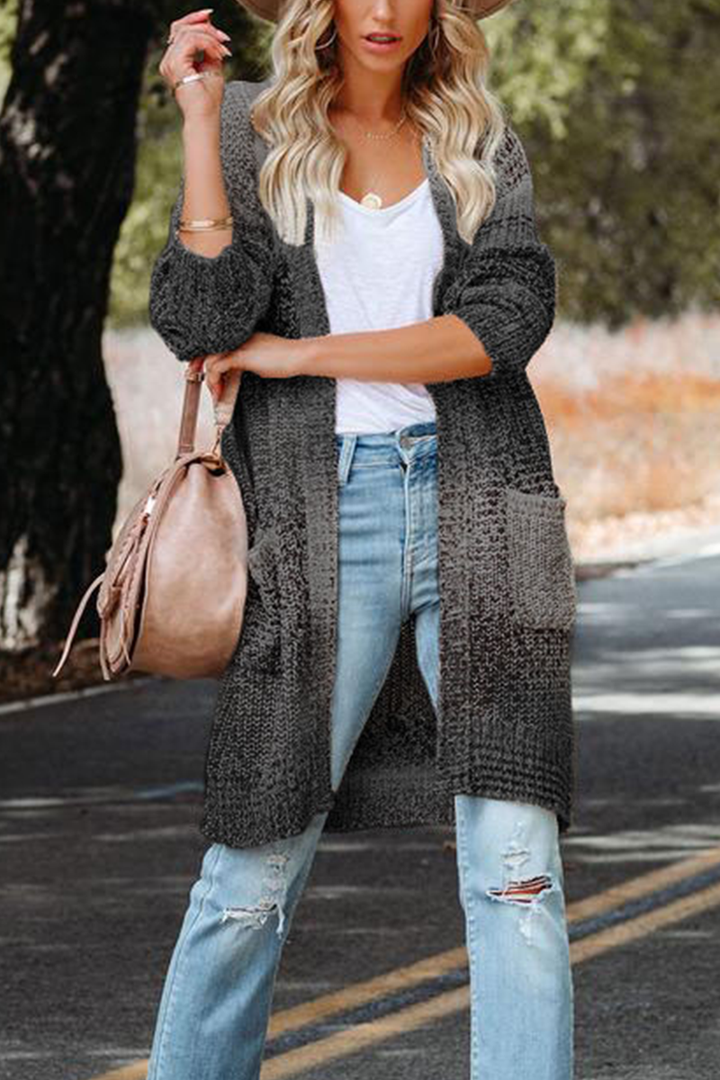 Drune | Maßgeschneiderte und Elegante Winter Strickjacke