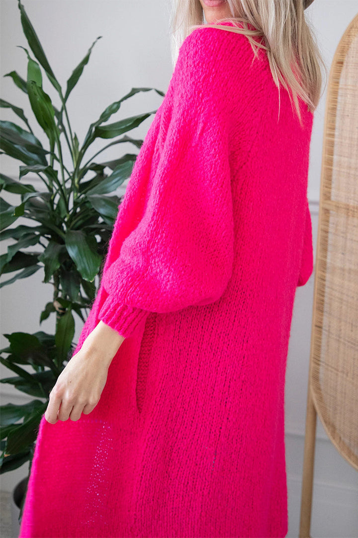 Drune | Offene Front Strickjacke