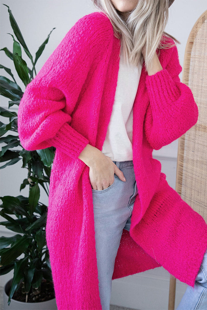 Drune | Offene Front Strickjacke