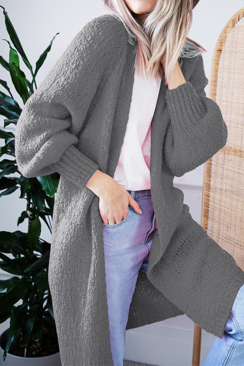 Drune | Offene Front Strickjacke