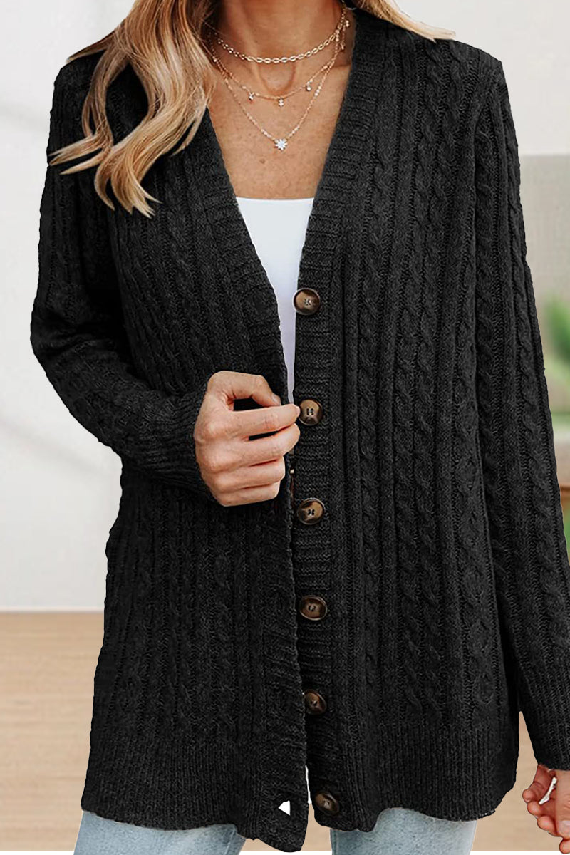 Drune | Mühelose und Trendige Winter Strickjacke