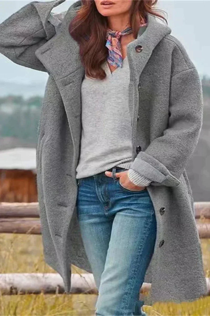 Drune | Elegante Damenjacke in Uni Farbe