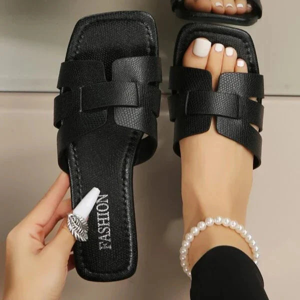Drune | Luxuriöse Weiche Sandalen mit Rutschfestem Fußbett