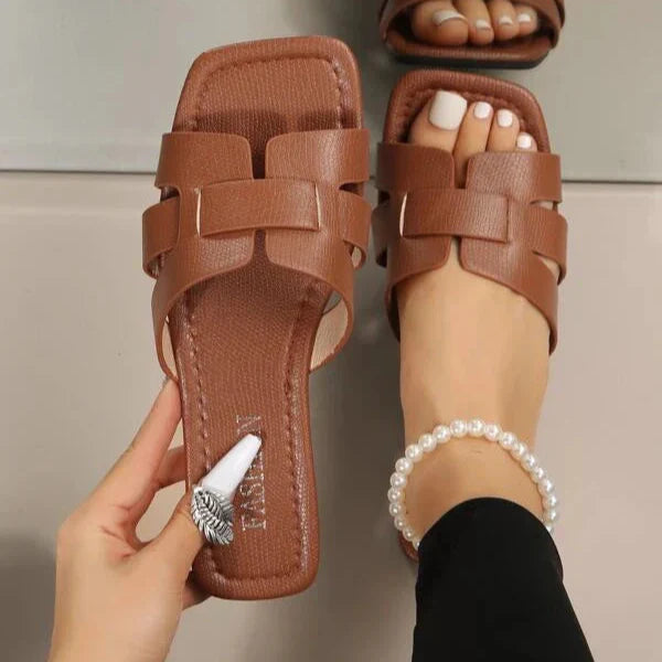 Drune | Luxuriöse Weiche Sandalen mit Rutschfestem Fußbett