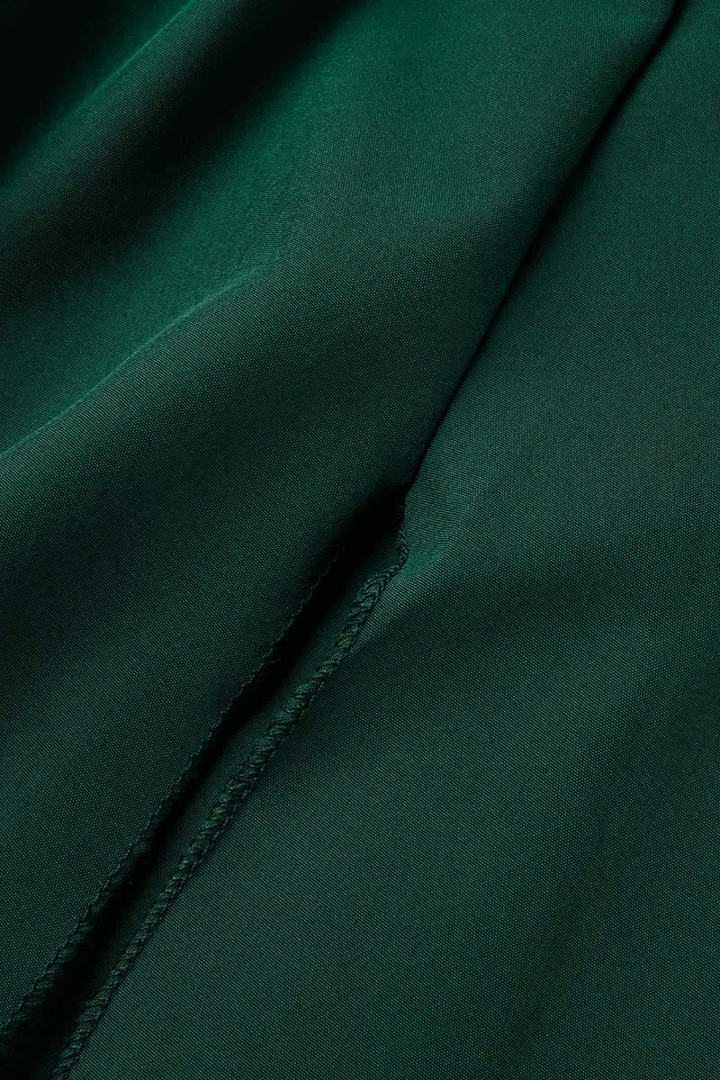 Drune | Elegante Einfarbige Hohe Öffnung V-Ausschnitt Ärmelloses Kleid Kleider- 3 Farben