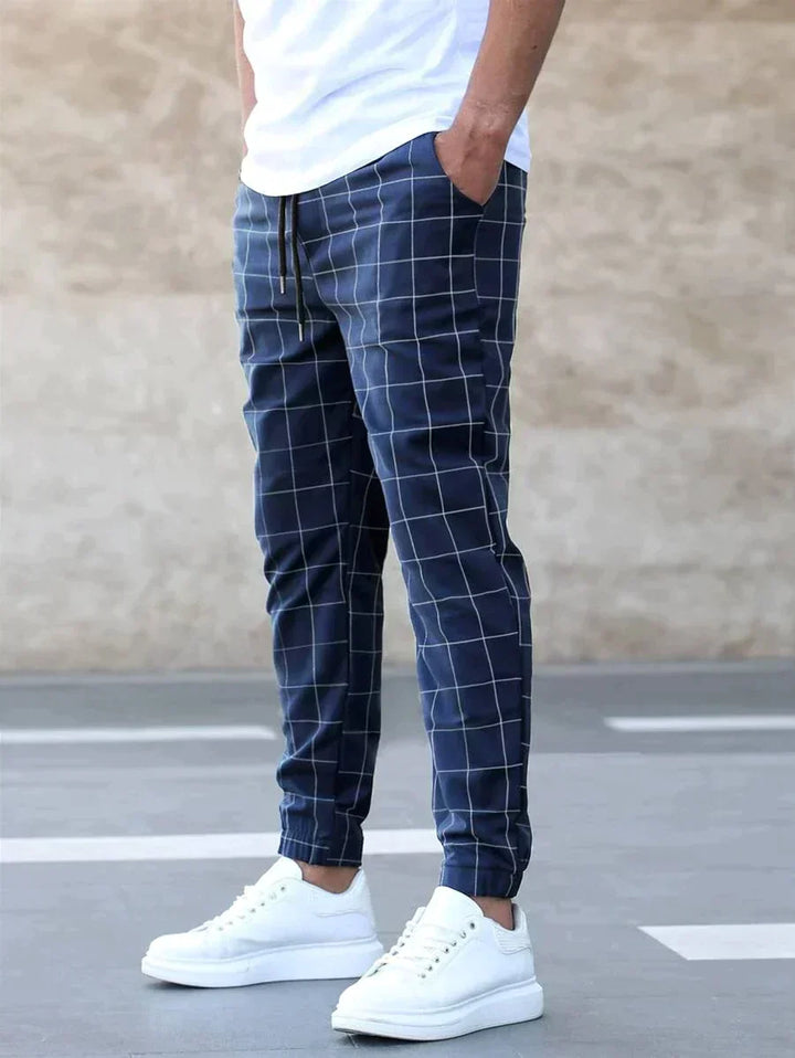 Drune | Elegante Gitter-Elite-Hosen