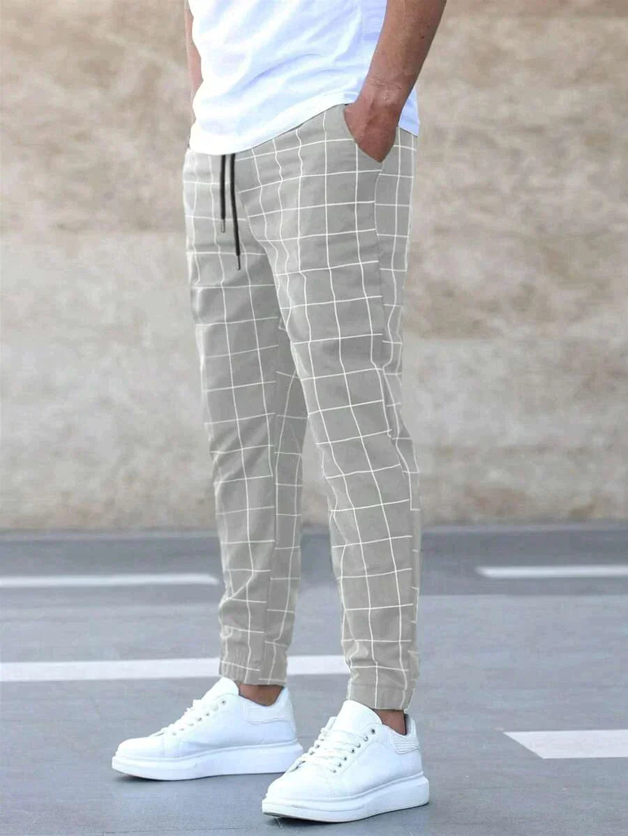 Drune | Elegante Gitter-Elite-Hosen