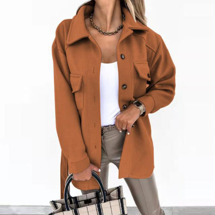 Drune - Damen urban klassischer Mantel