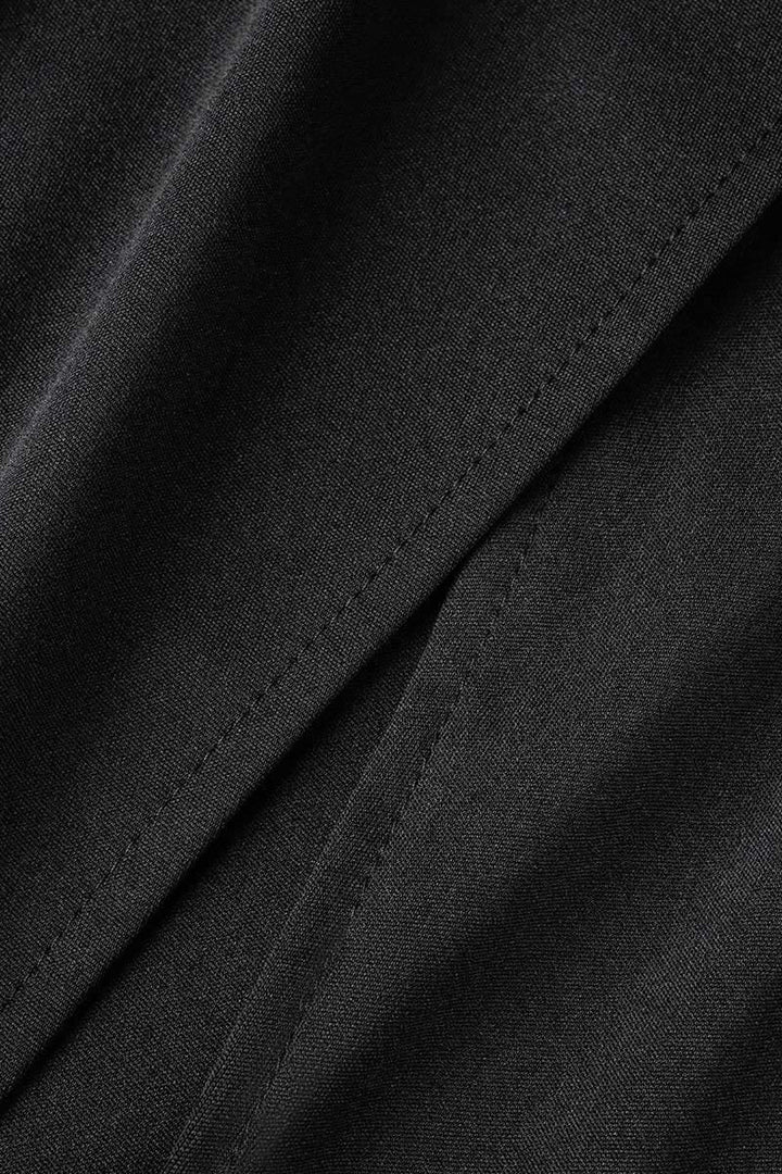 Drune | Elegantes Formelles Einfarbiges Schlitz Asymmetrisches Schräges Kragen Abendkleid Kleider - 8 Farben