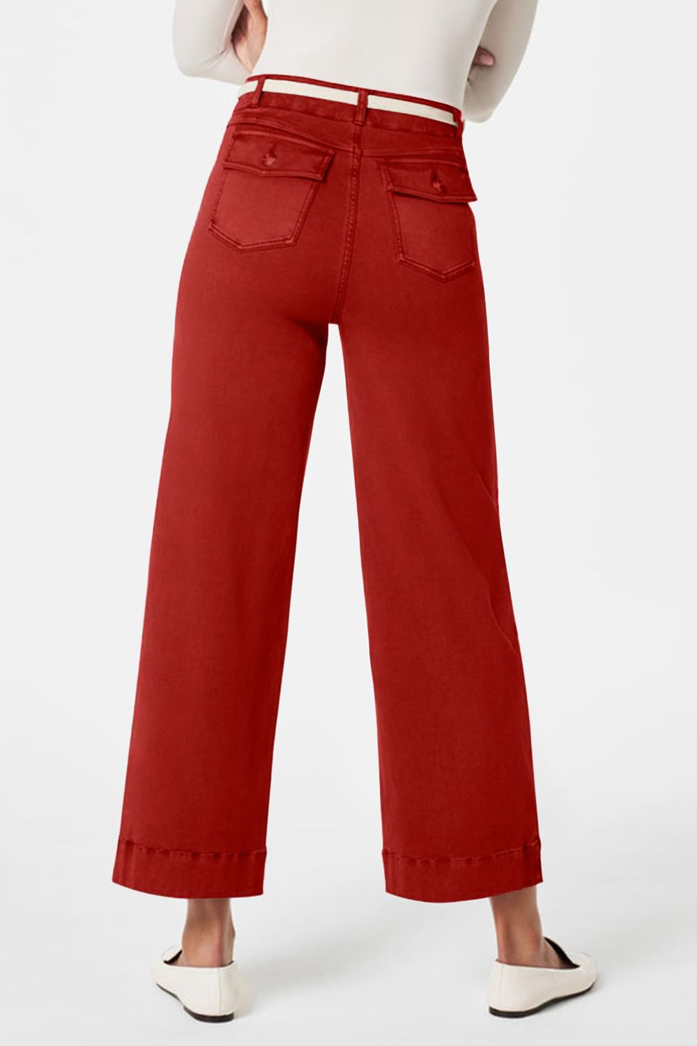 Drune | Hochtaillierte Jeans Mit Taschen Klassisch, Stilvoll Und Vielseitig