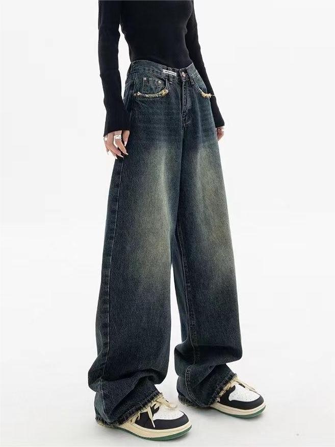 Drune | Weinlese Baggy Jeans