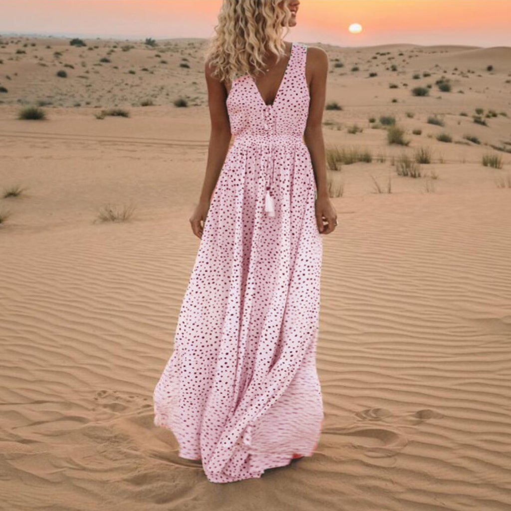 Damen Sommerliches Maxikleid mit luftiger Passform Drune