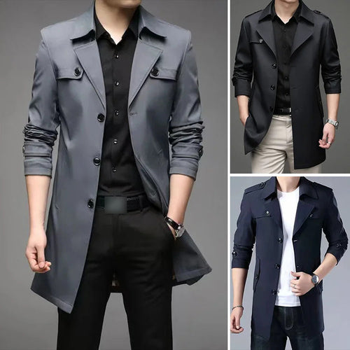Drune | Lässiger Business-Trenchcoat
